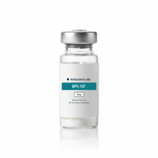 BPC-157 (10mg) research peptide vial (research use only) — BioSequence Labs