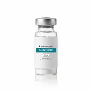Glutathione (600mg) research peptide vial (research use only) — BioSequence Labs