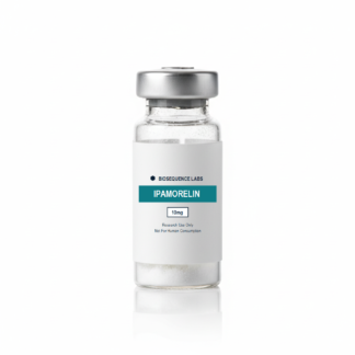 Ipamorelin (10mg) research peptide vial (research use only) — BioSequence Labs
