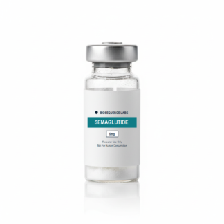 Semaglutide (5mg) research peptide vial (research use only) — BioSequence Labs