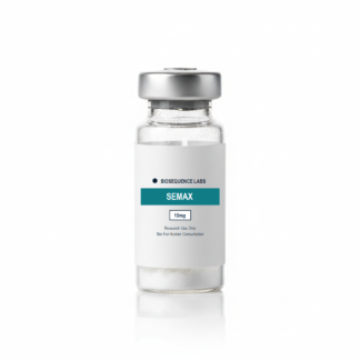 Semax (10mg) research peptide vial (research use only) — BioSequence Labs